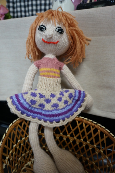 編み人形の服