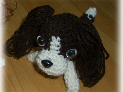 編み犬